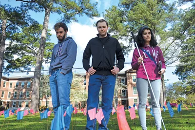 'Cemetery' displays collegians' pro-life stance | Baptist Press