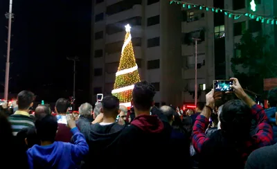 Middle East Christians Christmas Season in the Holy Land