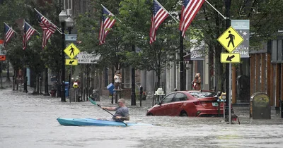Millions across U.S. Northeast Get Flood Warnings as Rain Continues