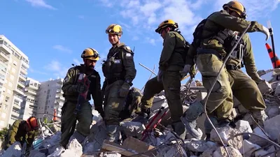 Israel's Military Hosts Large-Scale Search and Rescue Drill, Sharpen Life-Saving Skills
