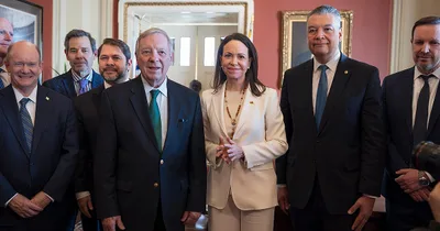 Trump Holds Closed-Door Meeting with Venezuela’s Opposition Leader
