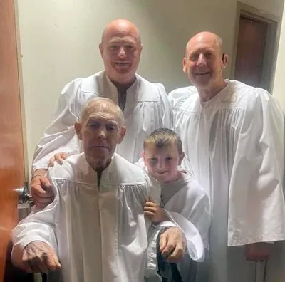 Three generations baptized in one service at Kentucky church | Baptist Press