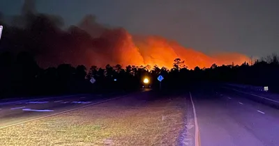 Wildfires Rage in North and South Carolina