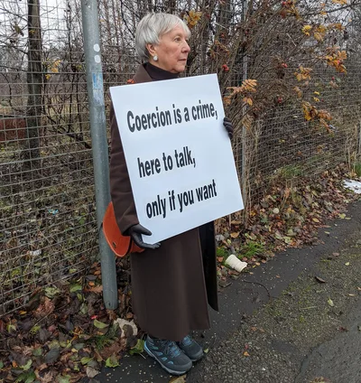 Charges dropped against pro-life grandma arrested for 'influencing' near abortion clinic