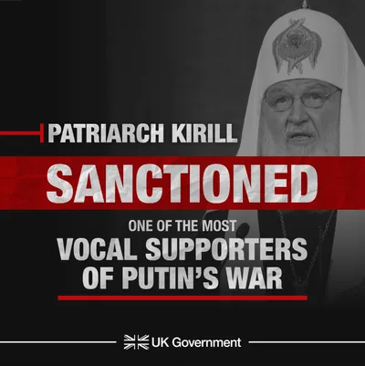 UK sanctions Patriarch Kirill over support for Russian war in Ukraine