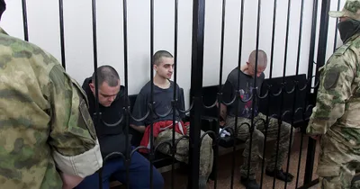 Three captured Ukrainian-allied fighters sentenced to death
