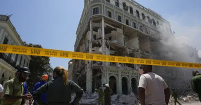 Explosion destroys iconic Havana hotel