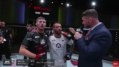 UFC Video Cuts Out Bryce Mitchell's Post-Fight Prayer after Rant on Satan, Hawaii Wildfires