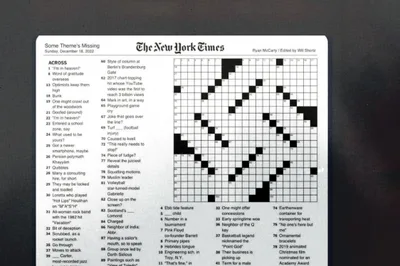 Yes, the NY Times Really Did Publish a Swastika-Shaped Crossword on the First Day of Hannukah - RELEVANT