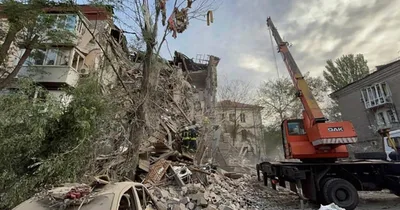 Russian Missiles Hit City of Zaporizhzhia