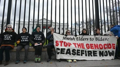 Ahead of White House Hanukkah Celebration, a Wave of Faith-Led Cease-Fire Demonstrations