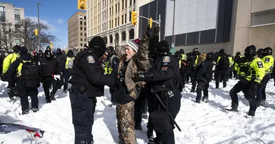 Police clear Ottawa protest