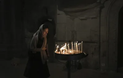 Easter Came to Empty Pews in Jerusalem. For Palestinian Christians, Orthodox Easter May Be No Different.