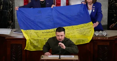 Ukrainian President Addresses Congress