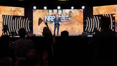 Hegseth Frames Trump Policies As ‘Biblical’ in Address to Christian Broadcasters