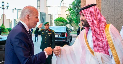 Biden talks about Khashoggi in Saudi Arabia