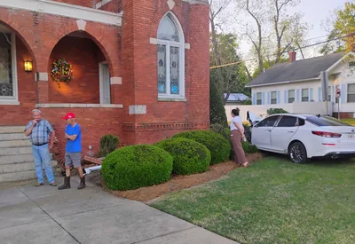 Georgia church holds Easter services despite damage to building in crash | Baptist Press