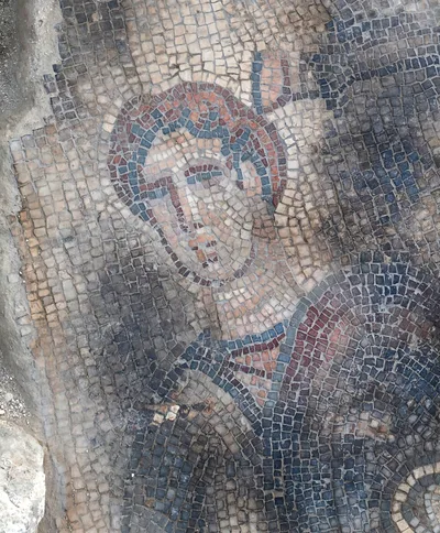 Archeologists uncover mosaic depicting biblical Samson at ancient Israeli synagogue