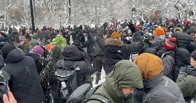 NYPD Arrests Suspect in Snowball, Ice Assault on Officers