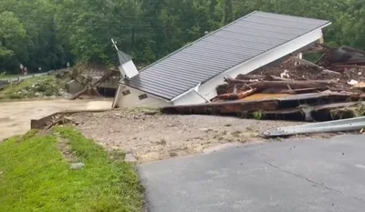 Deadly Flash Flooding Destroys Church in Kentucky