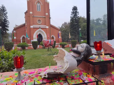 Catholic Church vandalized in northern India