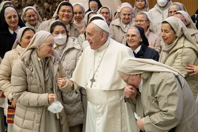 Pope Francis tells religious sisters fight back when mistreated by 'men of the Church'