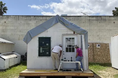 A Roof over Their Head: Churches Use Tiny Homes for Homeless