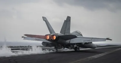 $60M Jet Slid Off Carrier into Red Sea, Navy Says