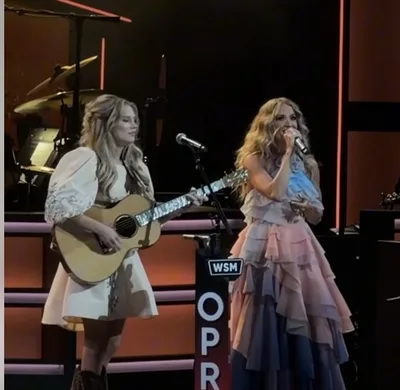 Hannah Harper Performs with Carrie Underwood at Grand Ole Opry, Thanks God for Answered Prayers