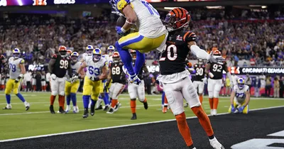 Los Angeles Rams win the Super Bowl