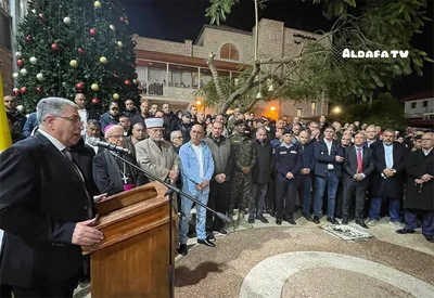 Jenin residents relight Christmas tree two days after arson; police arrest suspects