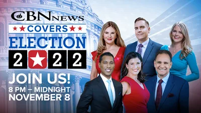Join the CBN News Team for LIVE Coverage of ELECTION 2022 Tuesday Night
