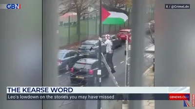 British man wearing Crusader gear attacked after taking down Palestinian flag in London neighborhood