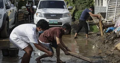 Typhoon Goni slams into the Philippines