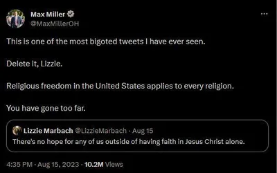 Ohio Jewish lawmakers slam pro-life activist for 'faith in Christ alone' post