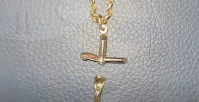 'God's definitely real': Man Credits Cross Necklace with Shielding Him from Fatal Gunshot Wound
