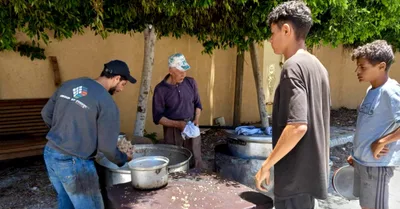 Egyptian Christians Show ‘Love of Jesus’ to Displaced Palestinians