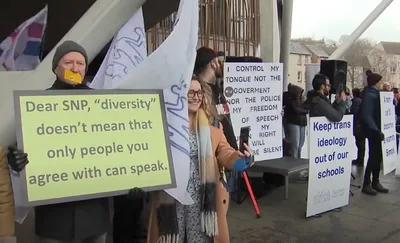 Scotland's New Hate Crime Law Sparks Protest; JK Rowling Dares Police to Arrest Her