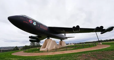 Military B-52 Bomber Crashes after Takeoff in California