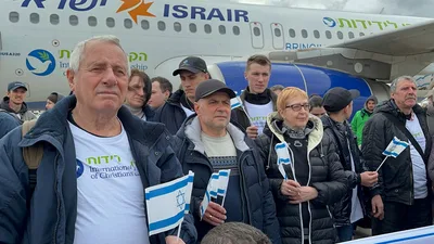 One Year after War's Outbreak, Ukrainian, Russian Jews Still Finding Refuge in Israel