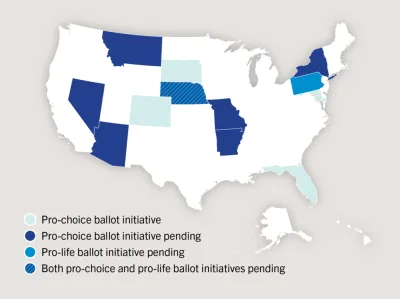 ERLC 2024 abortion state ballot initiative tracker | Baptist Press