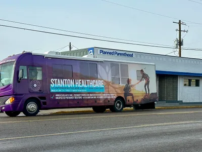 Pro-Life Mobile Clinic Parked Beside Oregon Planned Parenthood Facility Gets Local Support
