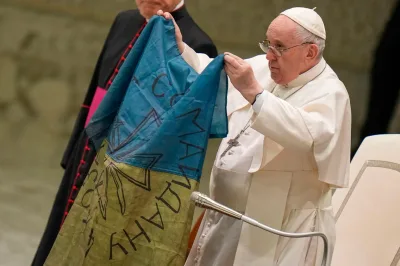 Catholics in Ukraine Struggle as Pope Francis’ Approval Rating is at an All-Time Low