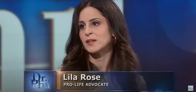 Lila Rose Debates Dr. Phil on When Life Begins: 'If it's not a human, why do you have to kill it?'