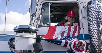 Protest convoys set out for D.C.