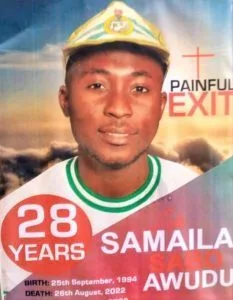 Christian Youth Corps Member murdered by Muslim men wielding machetes in targeted attack