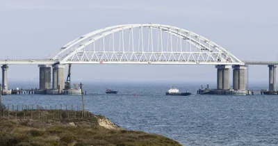 Underwater Explosives Hit Russia’s Bridge to Crimea