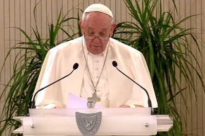 Pope Francis tells Cypriot authorities he is praying for ‘the peace of the entire island’
