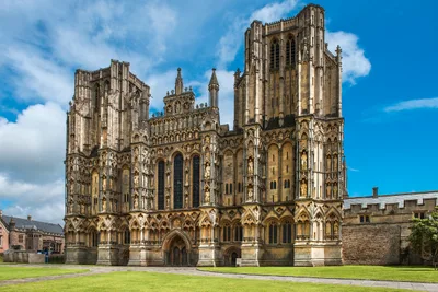 Wells Cathedral declared Britain's most beautiful building