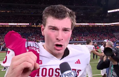 Indiana QB, Heisman Finalist Fernando Mendoza Gives 'all the glory to God' after Big Ten Championship